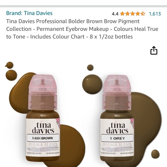 Tina Davies brow pigment set - Picture 8 of 8